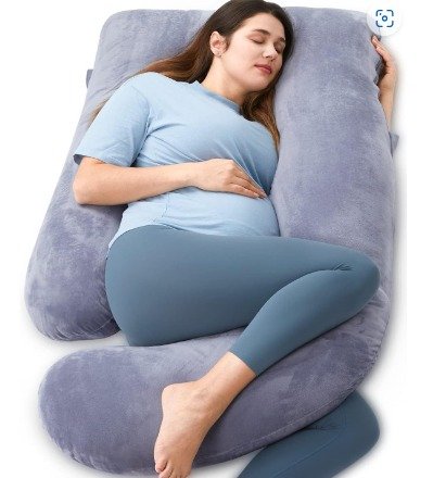 Best Pregnancy Pillow for Lower Back Pain: Momcozy Pregnancy Pillow